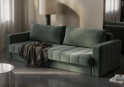 Online INNOVATION LIVING Schlafsofa mit Armlehnen Akello Pine Green