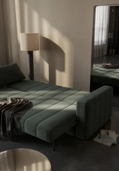 Online INNOVATION LIVING Schlafsofa mit Armlehnen Akello Pine Green