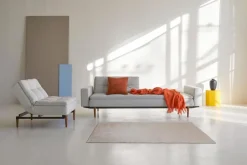 INNOVATION LIVING Schlafsofa mit Armlehnen Dublexo Styletto schwarz