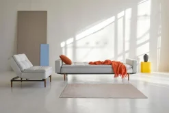 INNOVATION LIVING Schlafsofa mit Armlehnen Dublexo Styletto schwarz