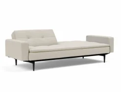 INNOVATION LIVING Schlafsofa mit Armlehnen Dublexo Styletto schwarz