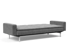 Outlet INNOVATION LIVING Schlafsofa mit Armlehnen Dublexo Chrom Charcoal