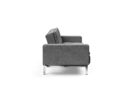 Outlet INNOVATION LIVING Schlafsofa mit Armlehnen Dublexo Chrom Charcoal