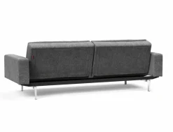 Outlet INNOVATION LIVING Schlafsofa mit Armlehnen Dublexo Chrom Charcoal