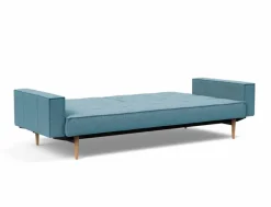 INNOVATION LIVING Schlafsofa mit Armlehnen Splitback Styletto hell Light Blue