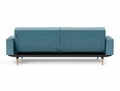 INNOVATION LIVING Schlafsofa mit Armlehnen Splitback Styletto hell Light Blue