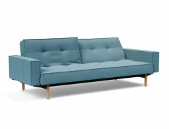 Online INNOVATION LIVING Schlafsofa mit Armlehnen Splitback Stem Light Blue
