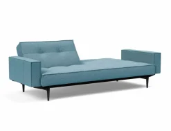 INNOVATION LIVING Schlafsofa mit Armlehnen Splitback Styletto schwarz