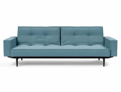 INNOVATION LIVING Schlafsofa mit Armlehnen Splitback Styletto schwarz
