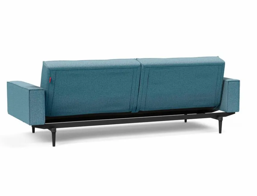 INNOVATION LIVING Schlafsofa mit Armlehnen Splitback Styletto schwarz