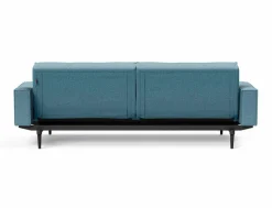 INNOVATION LIVING Schlafsofa mit Armlehnen Splitback Styletto schwarz