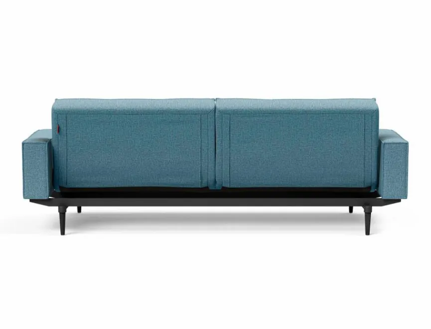 INNOVATION LIVING Schlafsofa mit Armlehnen Splitback Styletto schwarz
