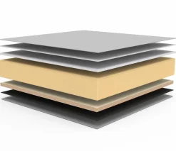 INNOVATION LIVING Schlafsofa Puri Walnuss Forest Green