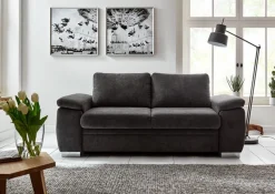 ComfortPlan Schlafsofa Puzzle Black