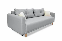 Discount BOOOM Schlafsofa Scandic Silbergrau