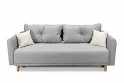 Discount BOOOM Schlafsofa Scandic Silbergrau