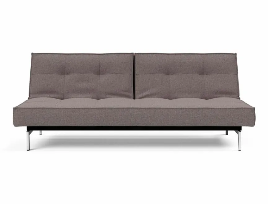 Hot INNOVATION LIVING Schlafsofa Splitback Chrom Grey