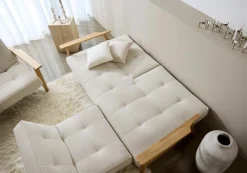 Best INNOVATION LIVING Schlafsofa Splitback Frej Eiche Off White