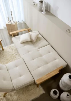 Best INNOVATION LIVING Schlafsofa Splitback Frej Eiche Off White