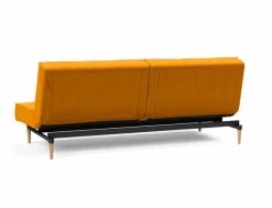 Outlet INNOVATION LIVING Schlafsofa Splitback Styletto hell Curry