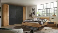 Best Wiemann Schlafzimmer-Set Cremona 4tlg. Eiche / Graphit