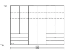 Wiemann Schlafzimmer-Set Loft 4tlg.