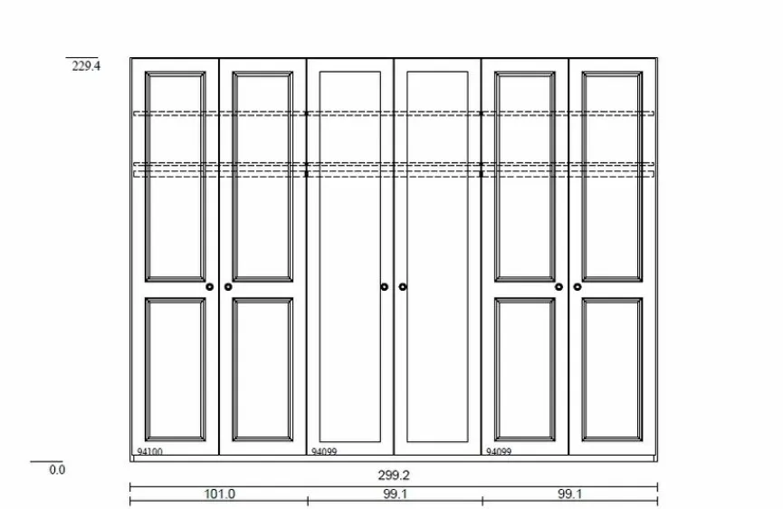 C.DISSELKAMP Schlafzimmer-Set Charleston 4tlg.