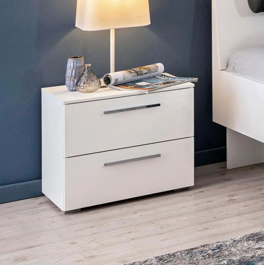 Sale rauch ORANGE Schlafzimmer-Set Montclar-Extra 4tlg. Weiß / Hochglanz