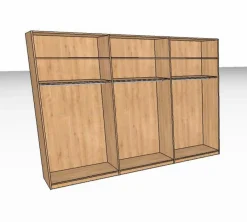 Discount Wöstmann Schlafzimmer-Set WSM 1600 4tlg. Wildeiche