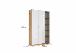 Online rauch BLUE Schrank Allrounder Artisan-Eiche