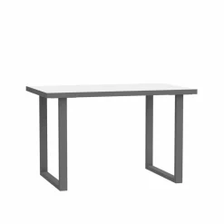 FORTE Schreibtisch Keflavik Weiß