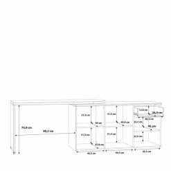 FORTE Schreibtisch Aliklia