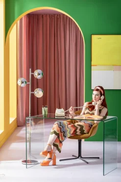 Outlet KARE DESIGN Schreibtisch Claer Club 76719 Klar