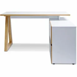 Outlet Jahnke Schreibtisch Club C 145 E Weiß