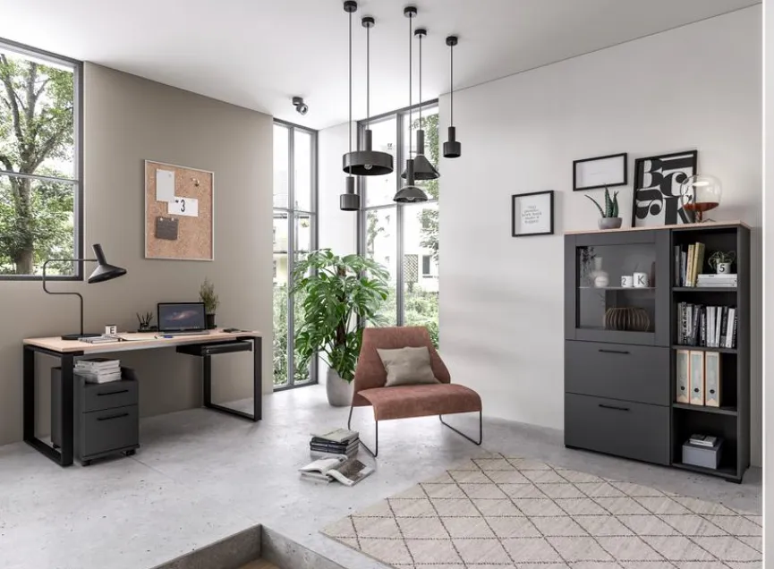 Online Röhr Schreibtisch Cocoon Eiche