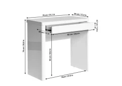 Jahnke Schreibtisch CU-LIBRE 80