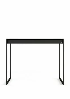 Discount Metallbude Schreibtisch Donna Schwarz