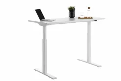 Hot Ergotec Schreibtisch elektrisch 140 x 60 cm Weiß