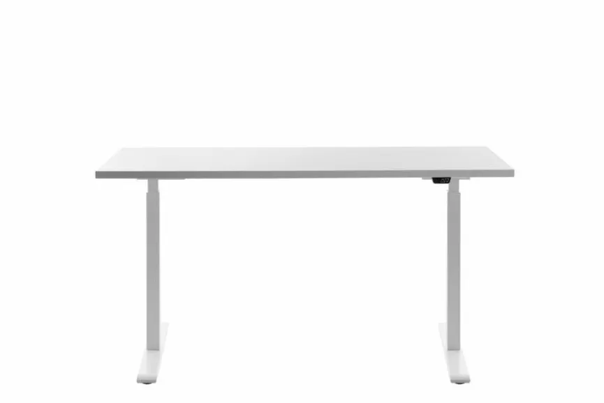Hot Ergotec Schreibtisch elektrisch 140 x 60 cm Weiß