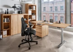 Gradel Schreibtisch elektrisch Durable Office 120 x 80 cm