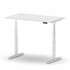 New NowyStyl Schreibtisch elektrisch eUP3 160 x 80 cm Weiß
