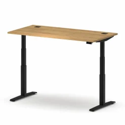 NowyStyl Schreibtisch elektrisch eModel2.0 180 x 80 cm Braun