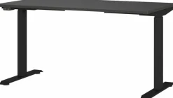 Best Germania Schreibtisch elektrisch Mailand 140 x 80 cm Graphit