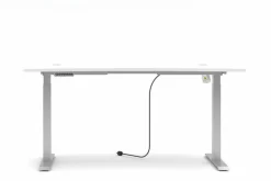 Online Innostyle Schreibtisch elektrisch Santorin Weiß / Silber