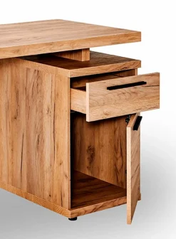 Best Jahnke Schreibtisch LUX C 140 Eiche