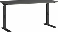 Clearance Germania Schreibtisch Mailand 140 x 80 cm Graphit