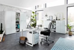 Germania Schreibtisch Monteria Weiß