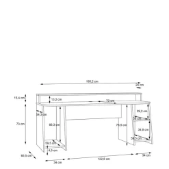Kinder FORTE Schreibtisch Tezaur
