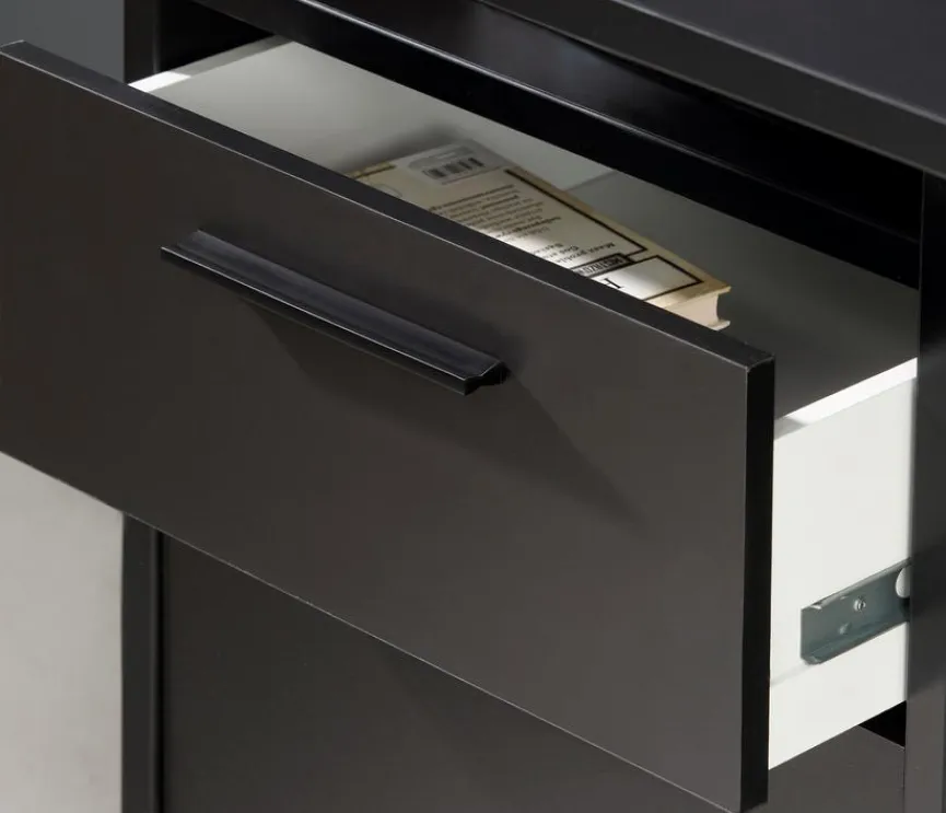 New FORTE Schreibtisch Tezaur Schwarz