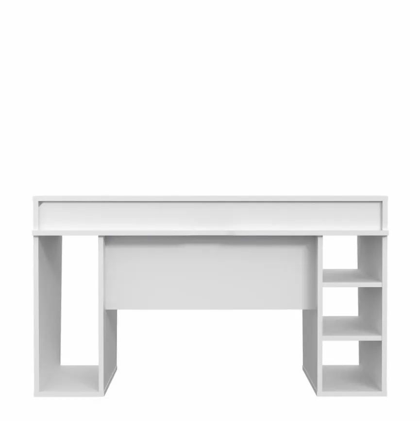 FORTE Schreibtisch Tezaur Weiß